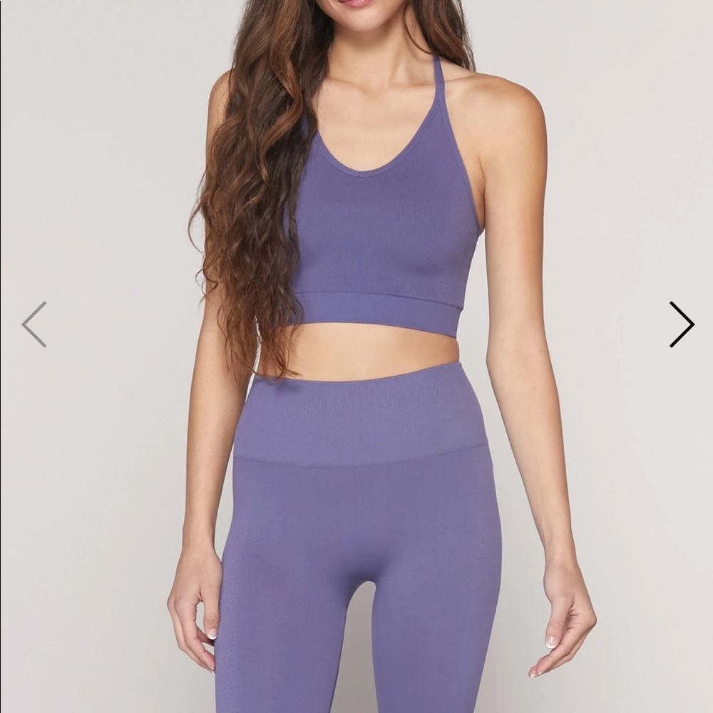 Spiritual Gangster ribbed sports bra